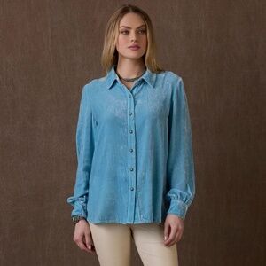 Through the Wringer Blouse, Wash House by Double D Ranch